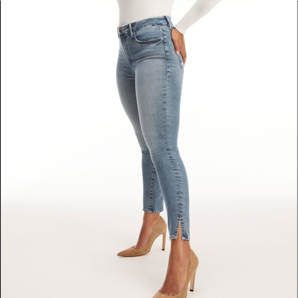Good American good legs crop size 24